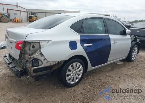 2017 Nissan Sentra Sv z USA, uszkodzony, nr VIN 3N1AB7AP3HY341402